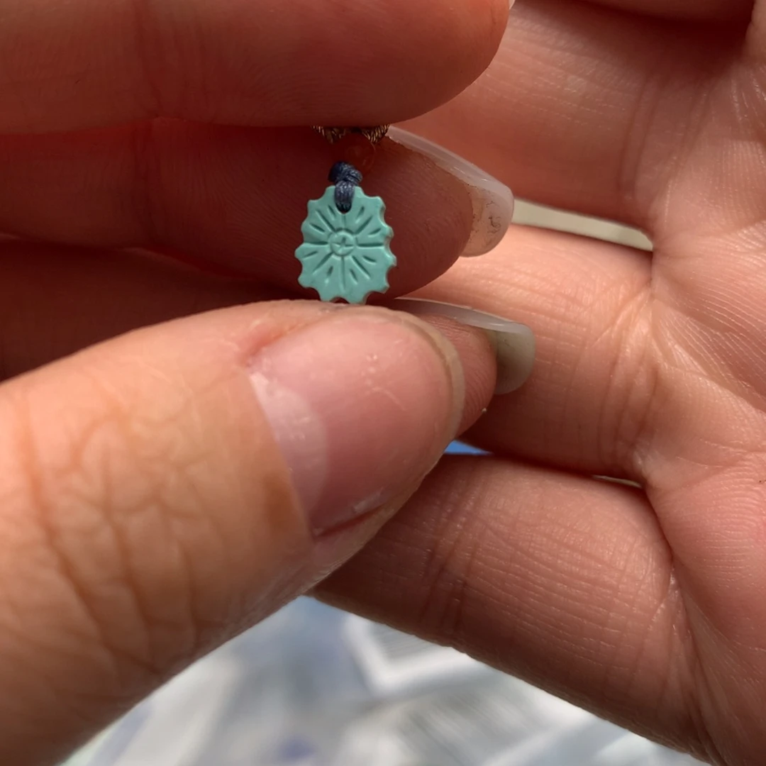 绿松石挂件未镶嵌