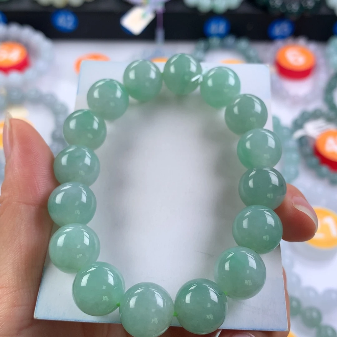 未镶嵌手链翡翠卡12.8