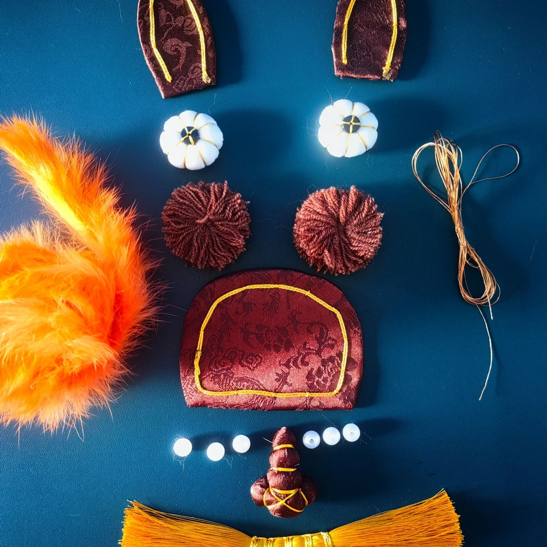 手工虎头制作材料包DIY，鞋子衣服包包配饰鞋子女款爆款2025新款