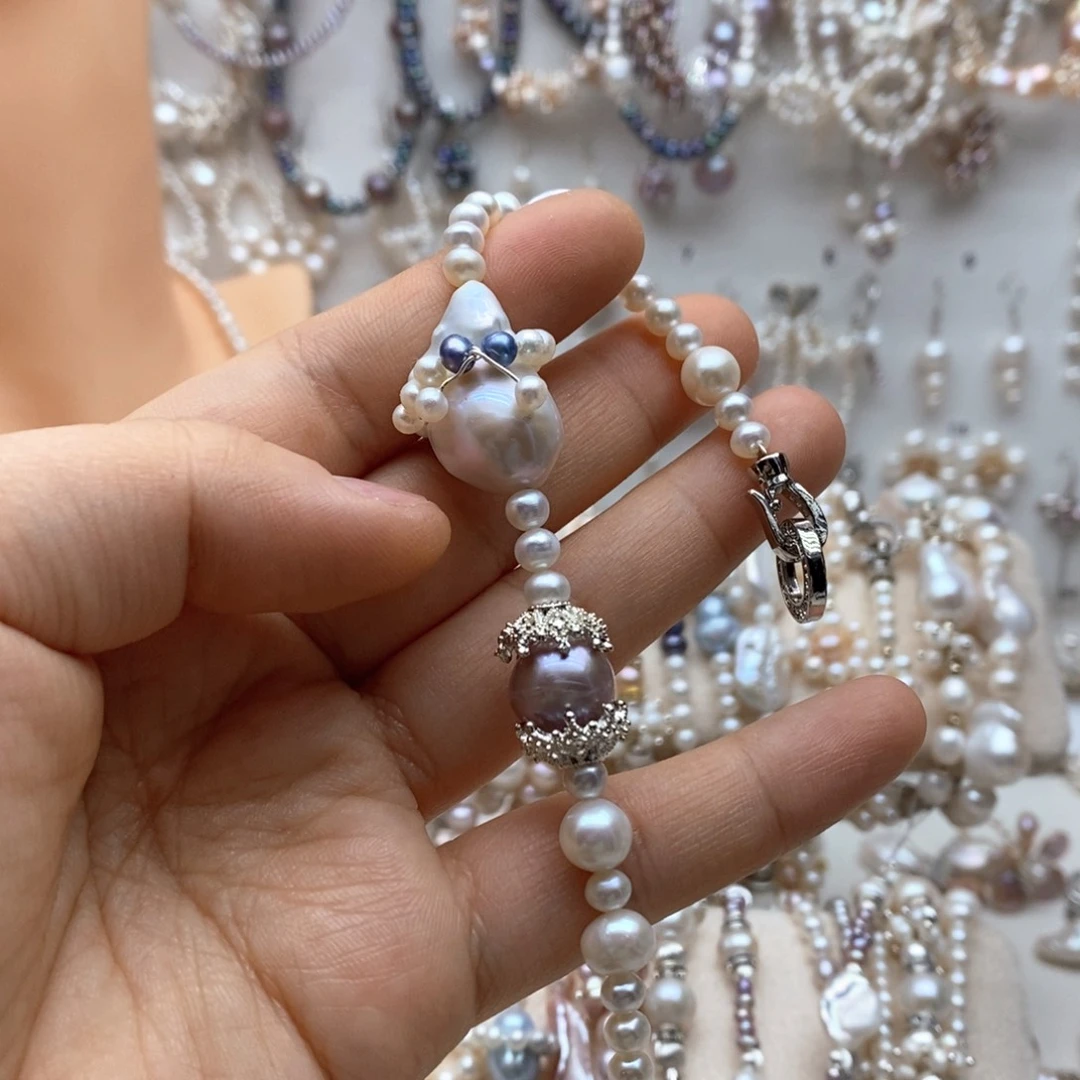 淡水珍珠颈饰未镶嵌