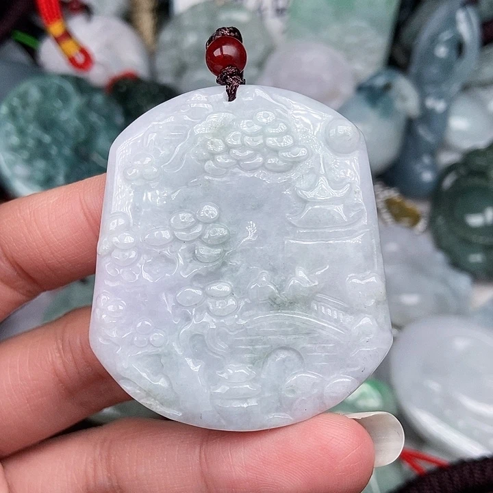 颈饰未镶嵌翡翠翡翠