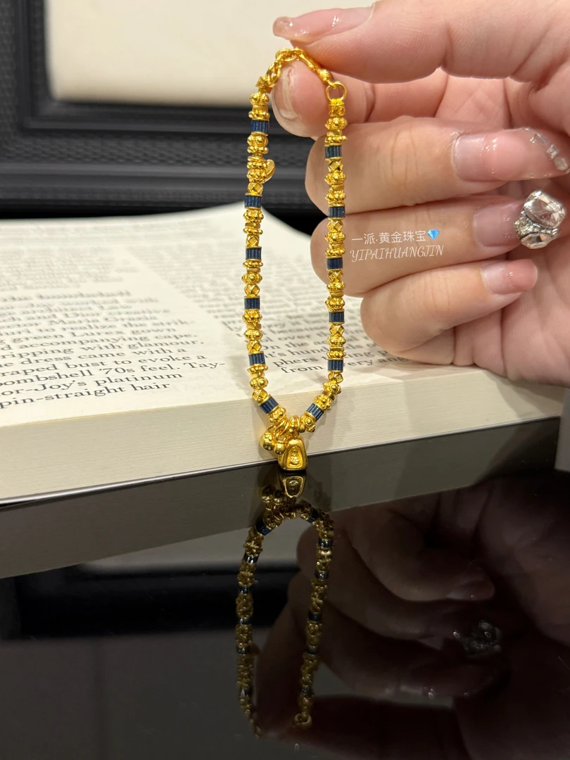 【法天象地】灵佛手链足金999黄金手链@SL104