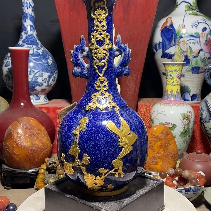 瓷片青花瓷器手工制作