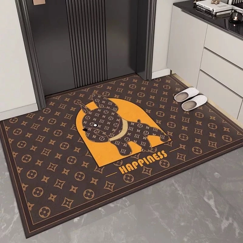 墨以-581【120x140】硅藻泥家用入户门地垫吸水防滑耐脏