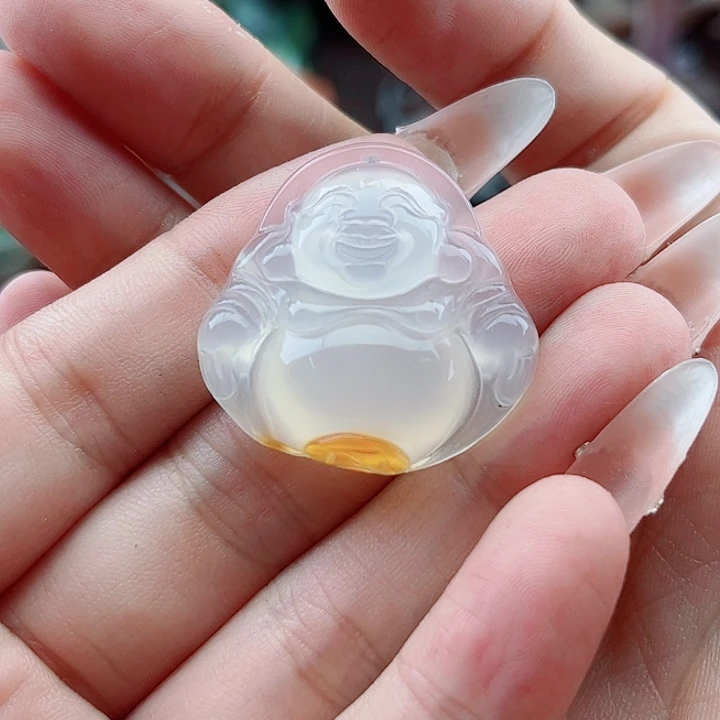 玛瑙未镶嵌手饰吊坠