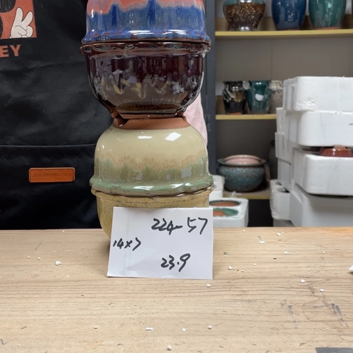 紫砂花盆多肉花盆微瑕57