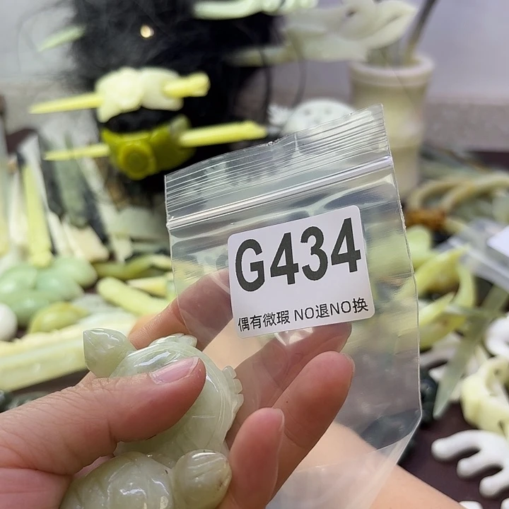 蛇纹石玉合金发饰?****