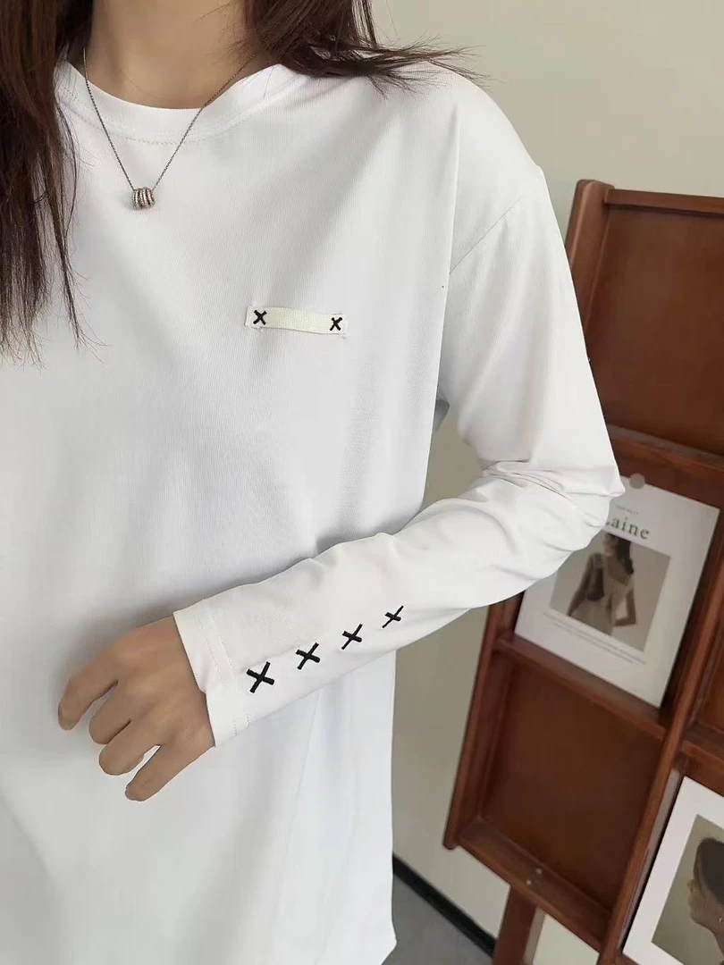 【柔软舒适】精梳棉大白T订XX标款102