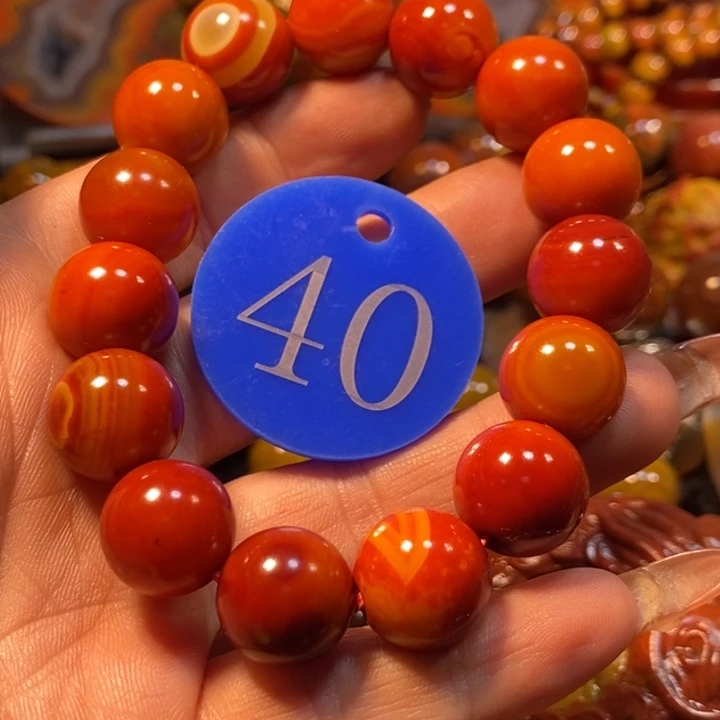 北***_玛瑙/玉髓手链未镶嵌