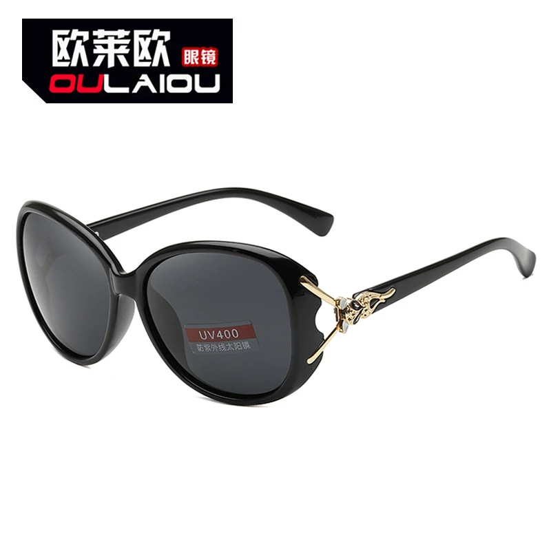 现货批发新款时尚狐狸头太阳镜潮流墨镜男女欧美百搭太阳眼镜