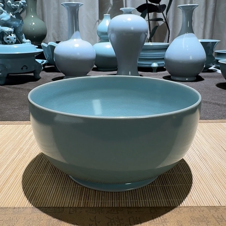 摆件陶全手工，罗汉碗。