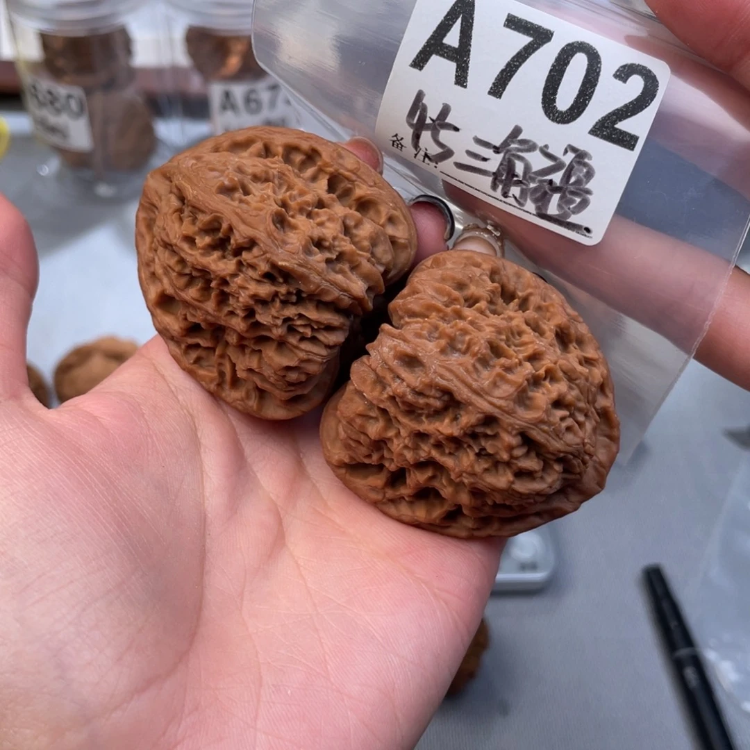 福***家核桃45南疆石文玩