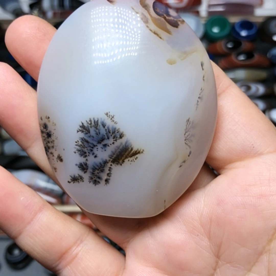 【闪购商品】玛瑙/玉髓颈饰未镶嵌烟*$