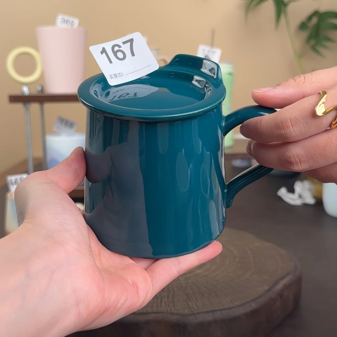 颜色釉茶杯主人杯167