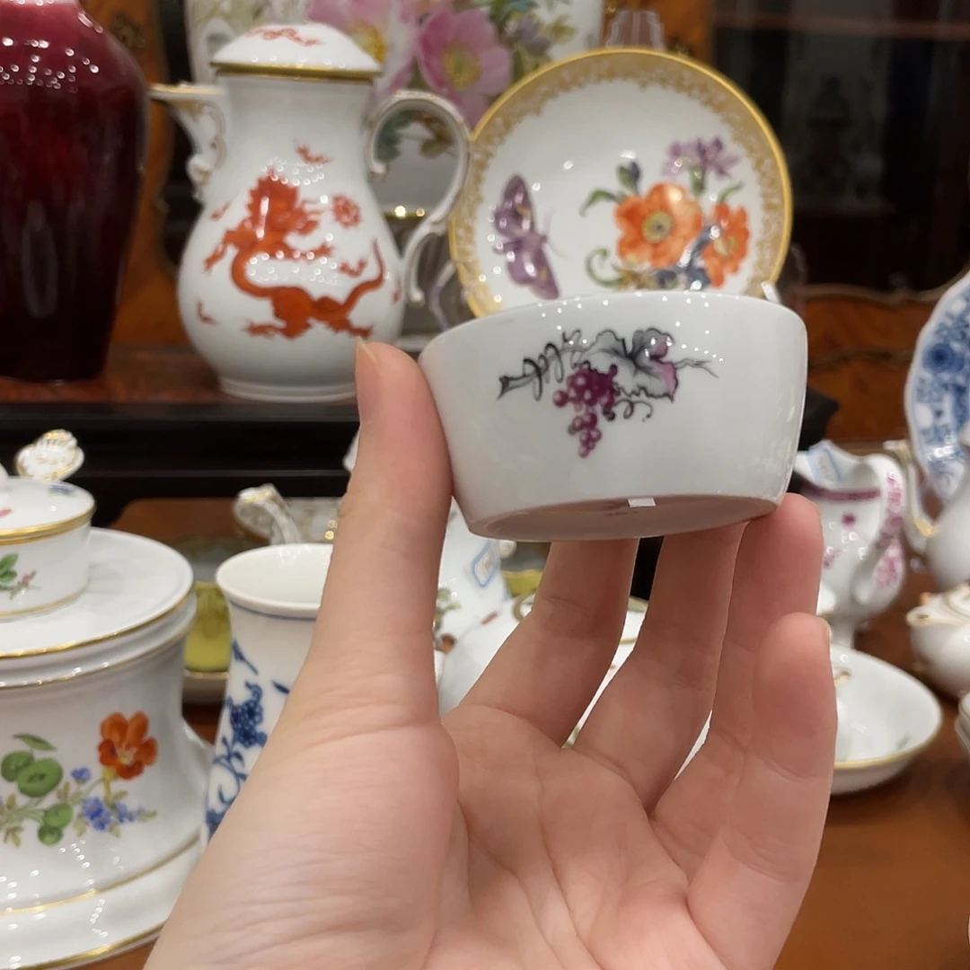 摆件中古一等蘸料碟