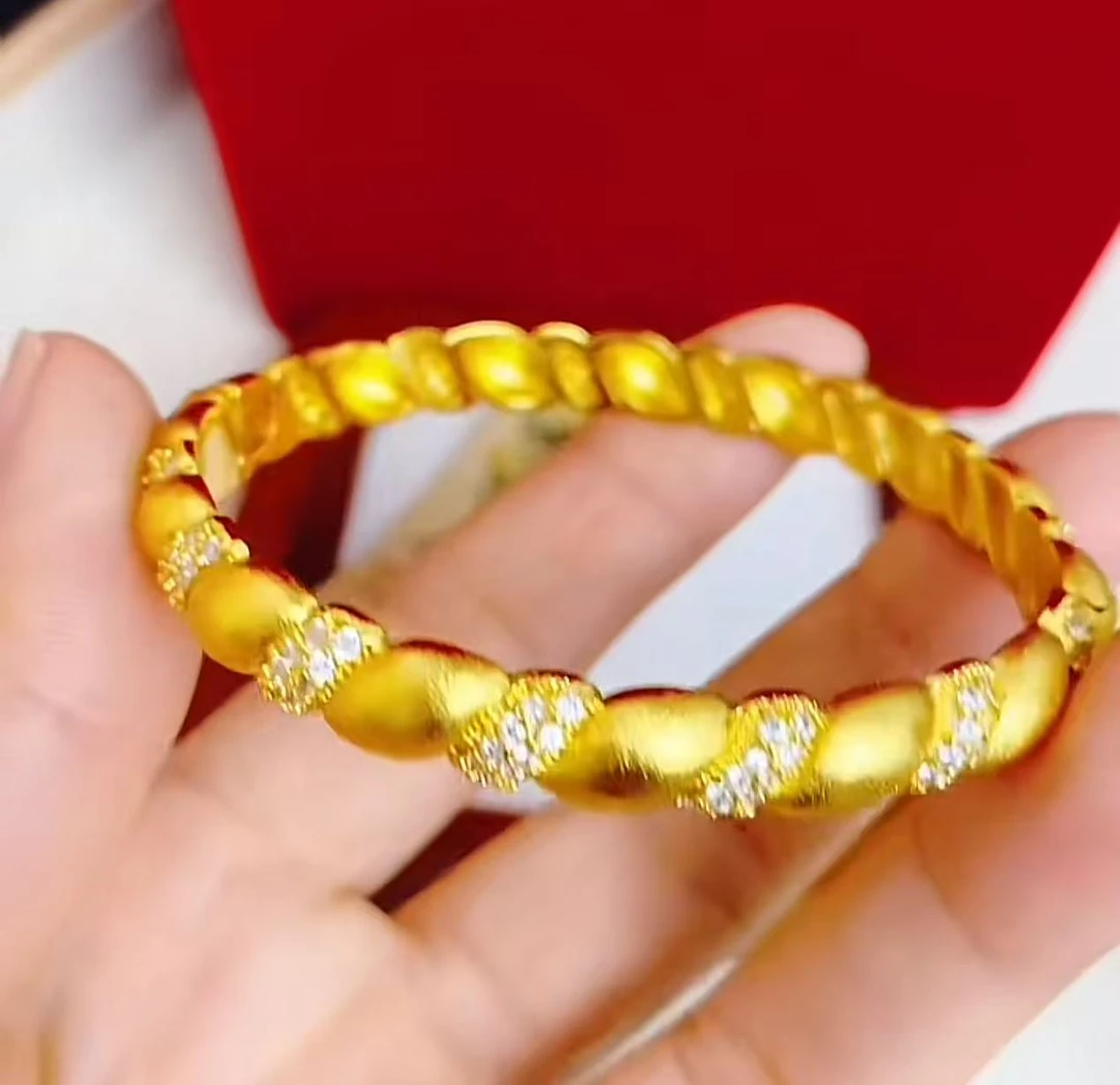 时尚百搭旋转点钻手镯