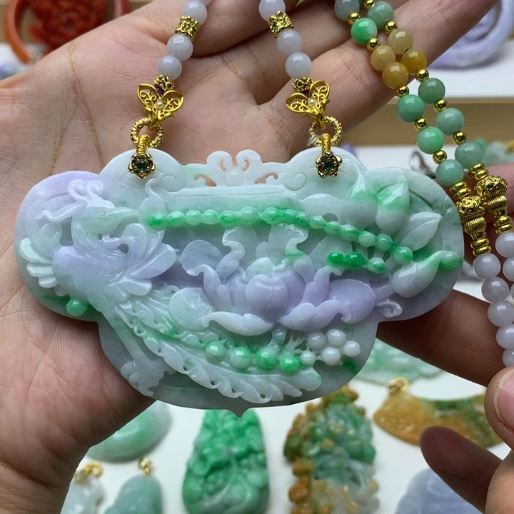 颈饰未镶嵌翡翠翡翠
