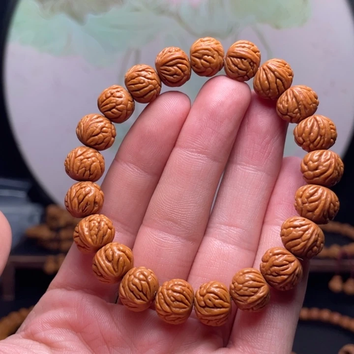 桃核手串12暴龙火焰