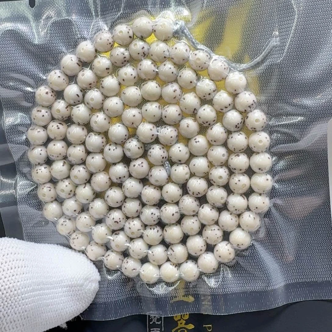 星月菩提吊坠一物一图4冰白大眼睛通体6左右108