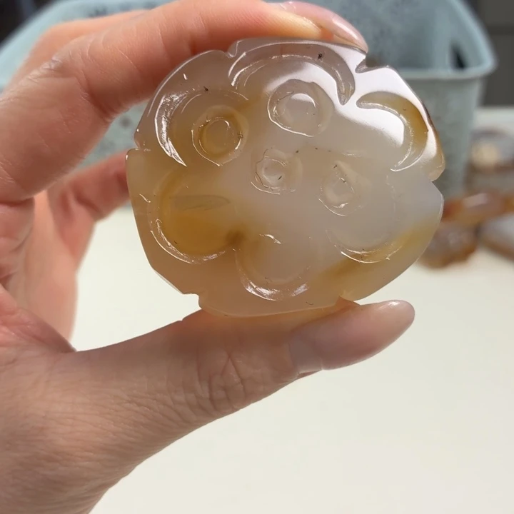 玛瑙/玉髓吊坠(不含链)未镶嵌