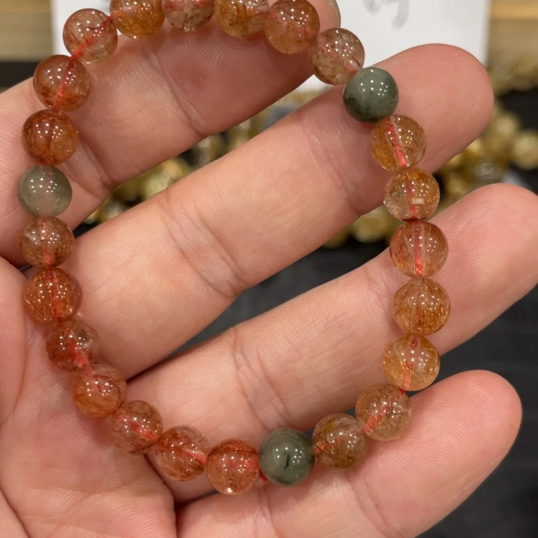 水晶手链未镶嵌c931发晶