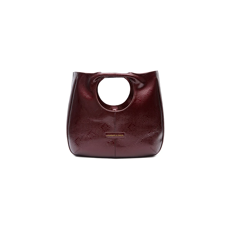 红漆LC蜥蜴压纹花苞包C5AE10321022