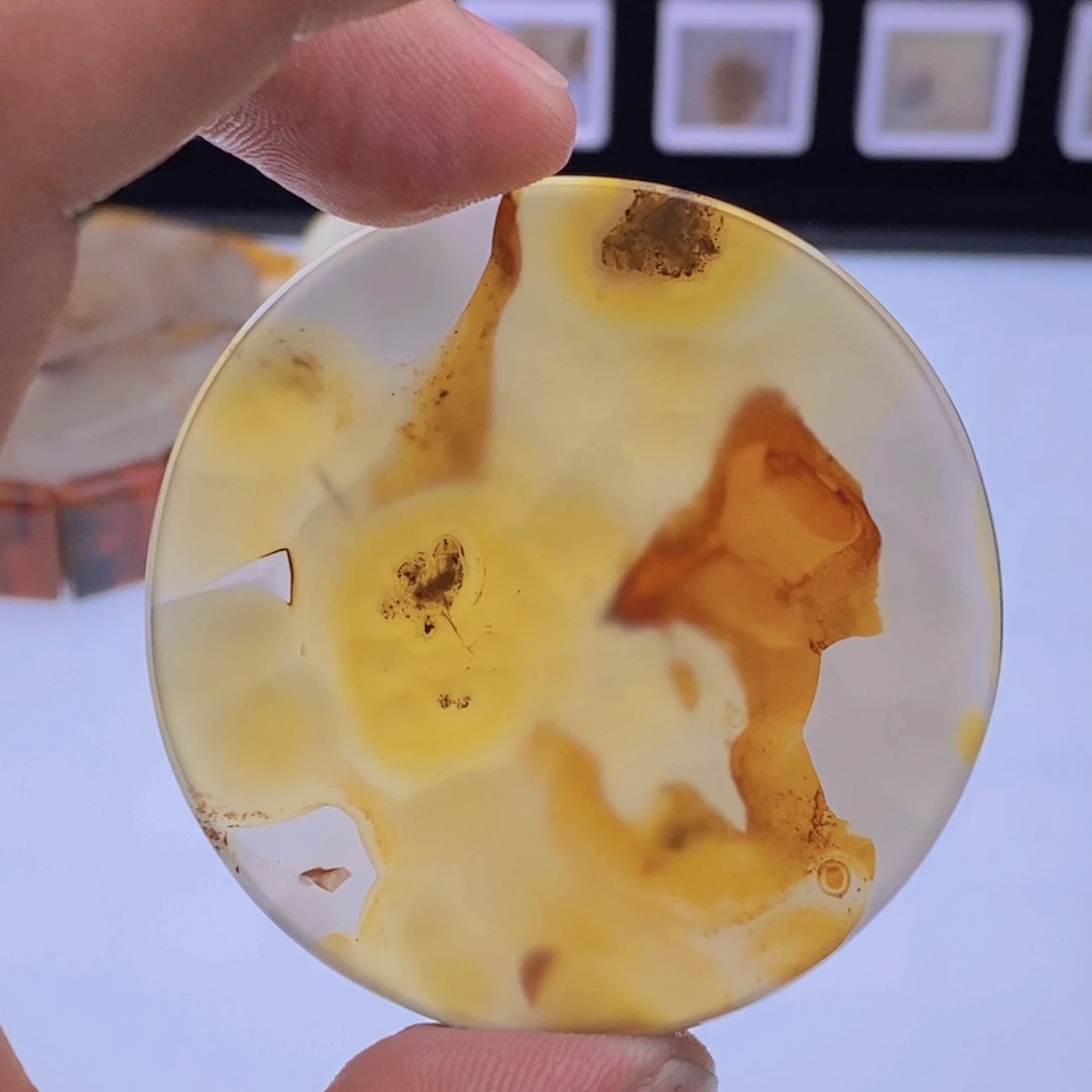 玛瑙/玉髓未镶嵌吊坠(不含链)1042
