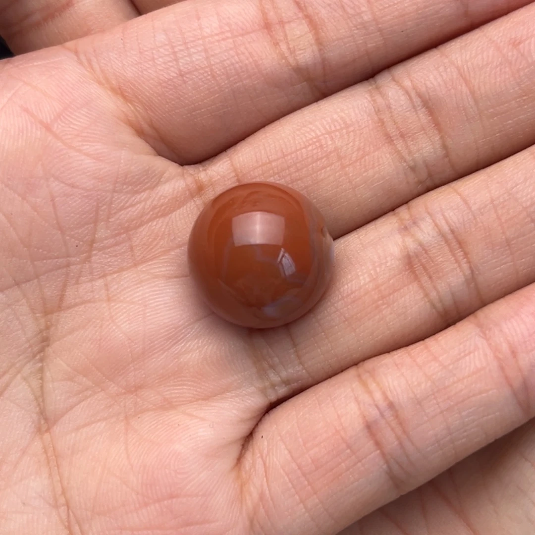 南红玛瑙未镶嵌圆珠