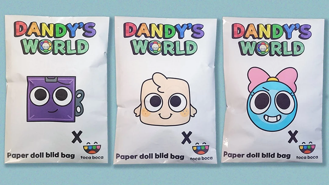 节奏盒子sprunki非成品盲袋女孩换装玩具手工DIY解压反复玩材料