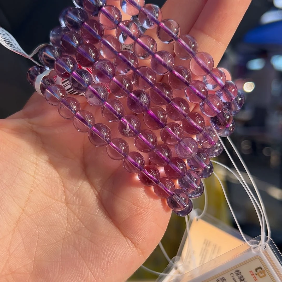 水晶手链未镶嵌多样性发一8