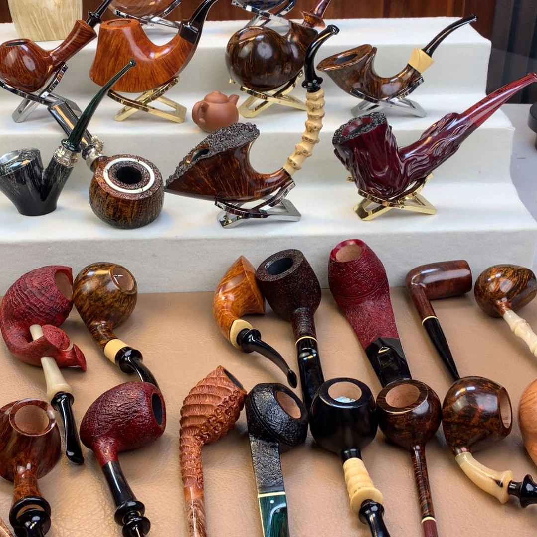天***放高品质石楠木烟斗