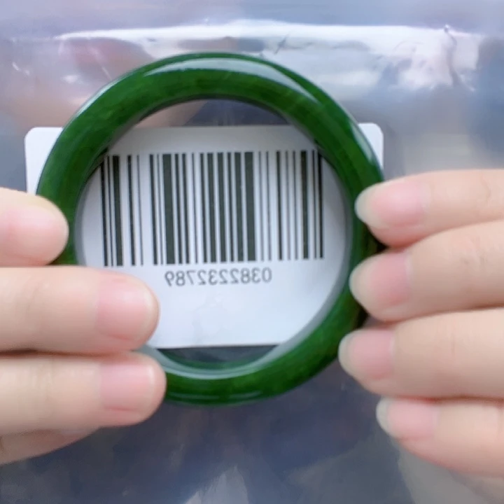 和田玉未镶嵌手镯微瑕5859