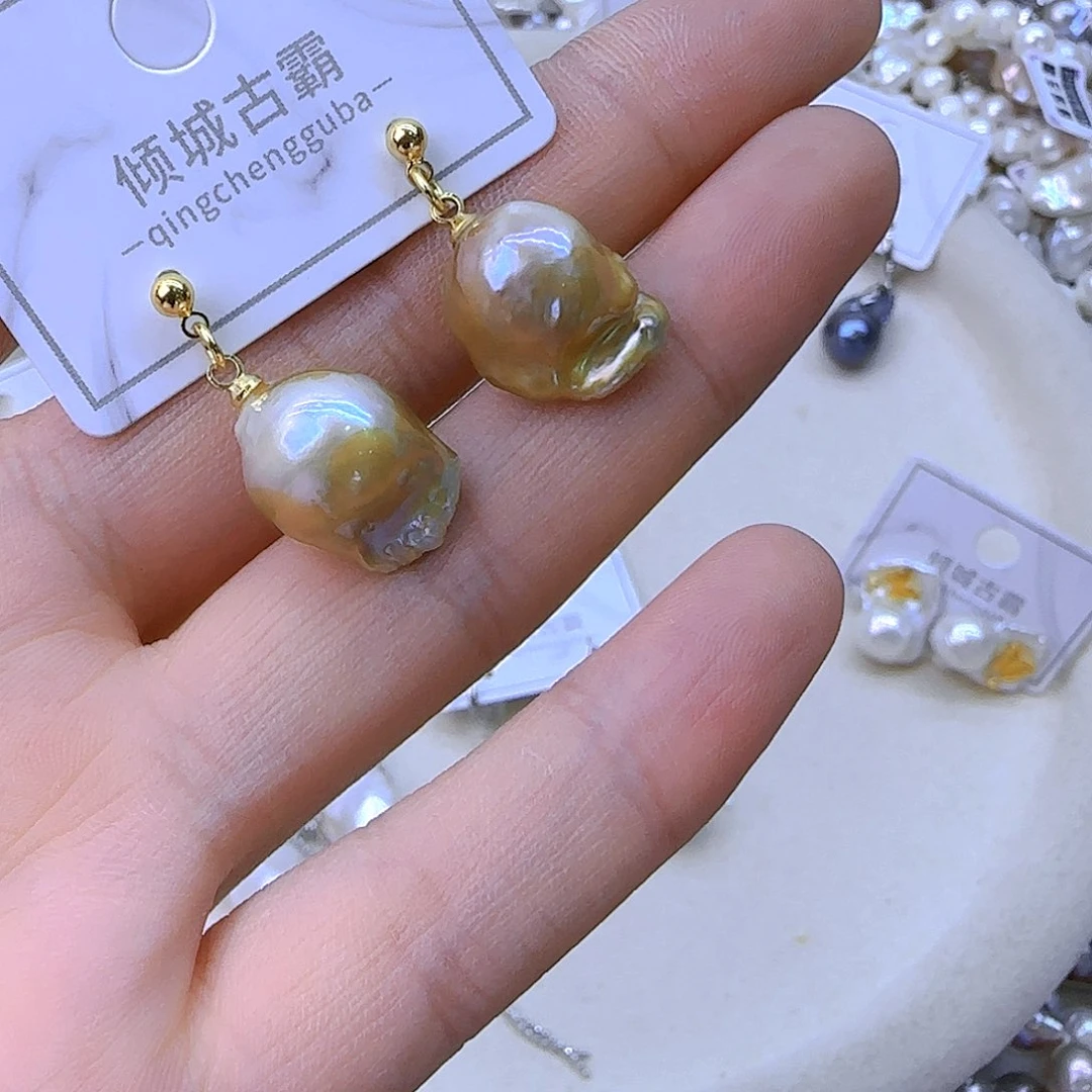 银S925镶嵌项链定制271淡水珍珠