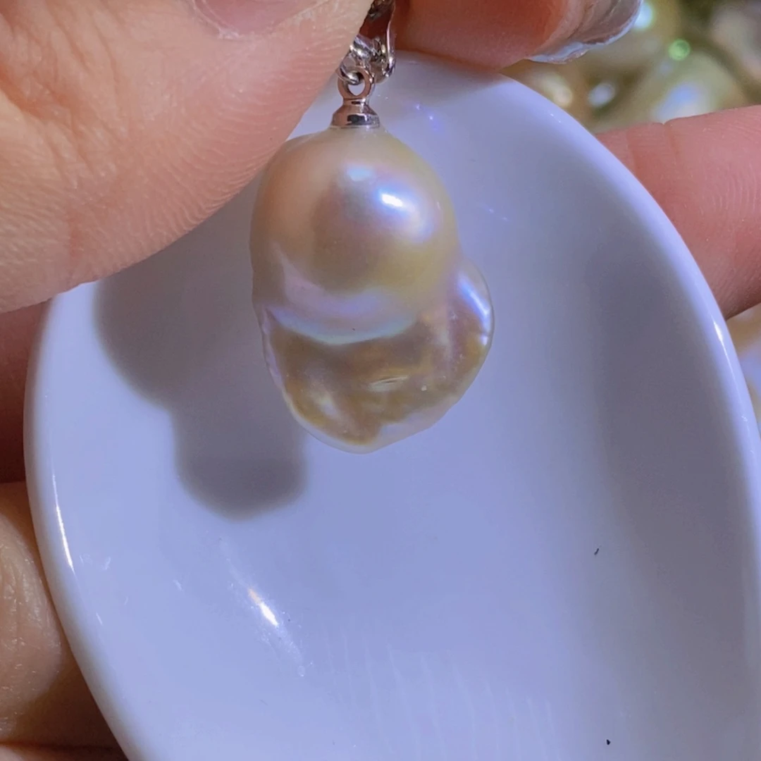 合金淡水珍珠天然淡水珍珠