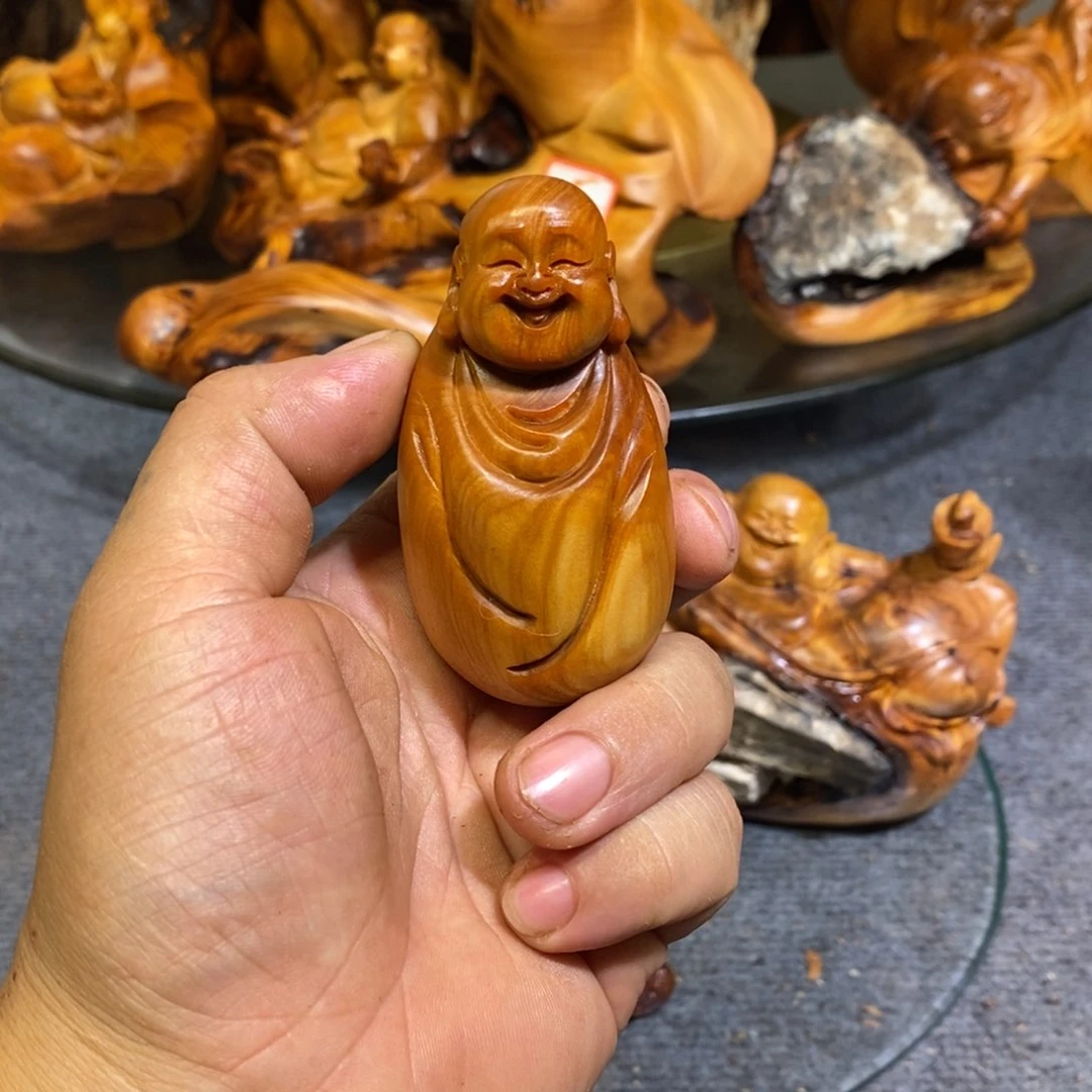 柏木（崖柏）木雕工艺品摆件家居崖柏手串崖柏