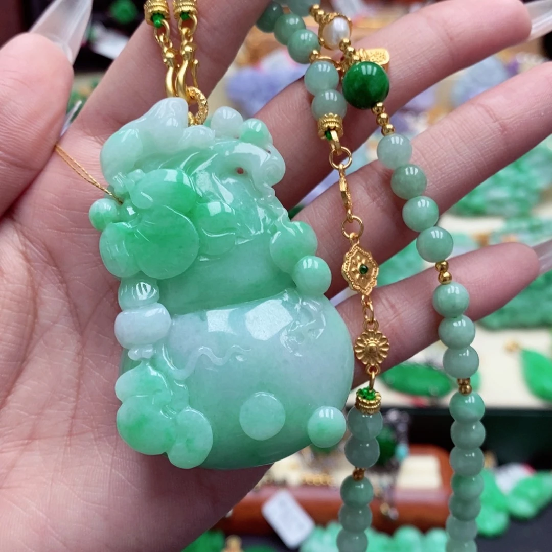 颈饰未镶嵌翡翠翡翠吊坠