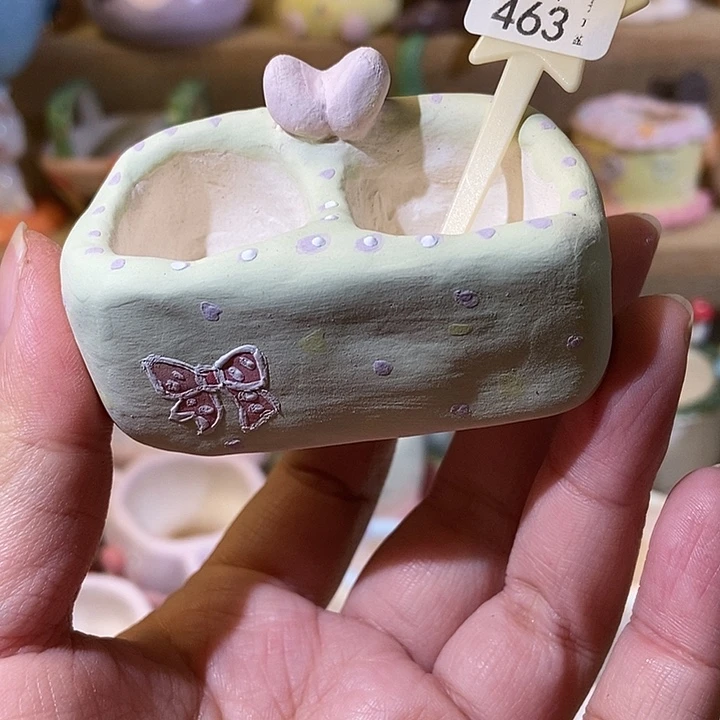 463 手工手绘盆满29包邮
