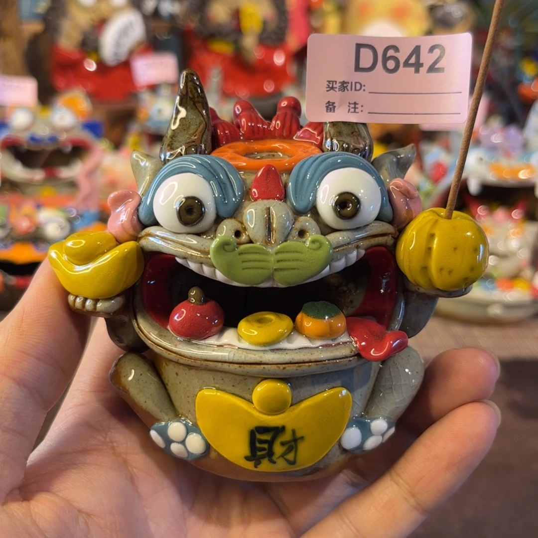 泥塑纯手工茶宠摆件