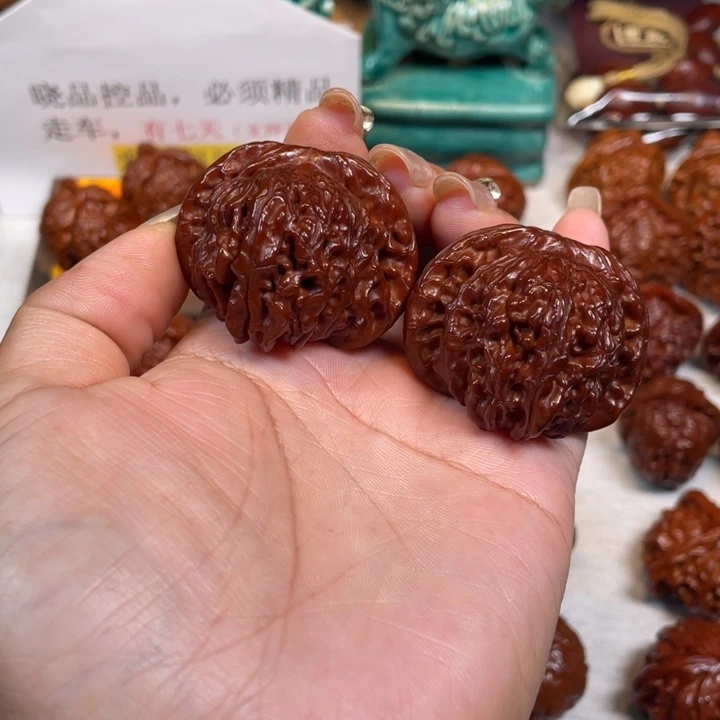 吊坠猴头核桃四座楼13LXP#00#