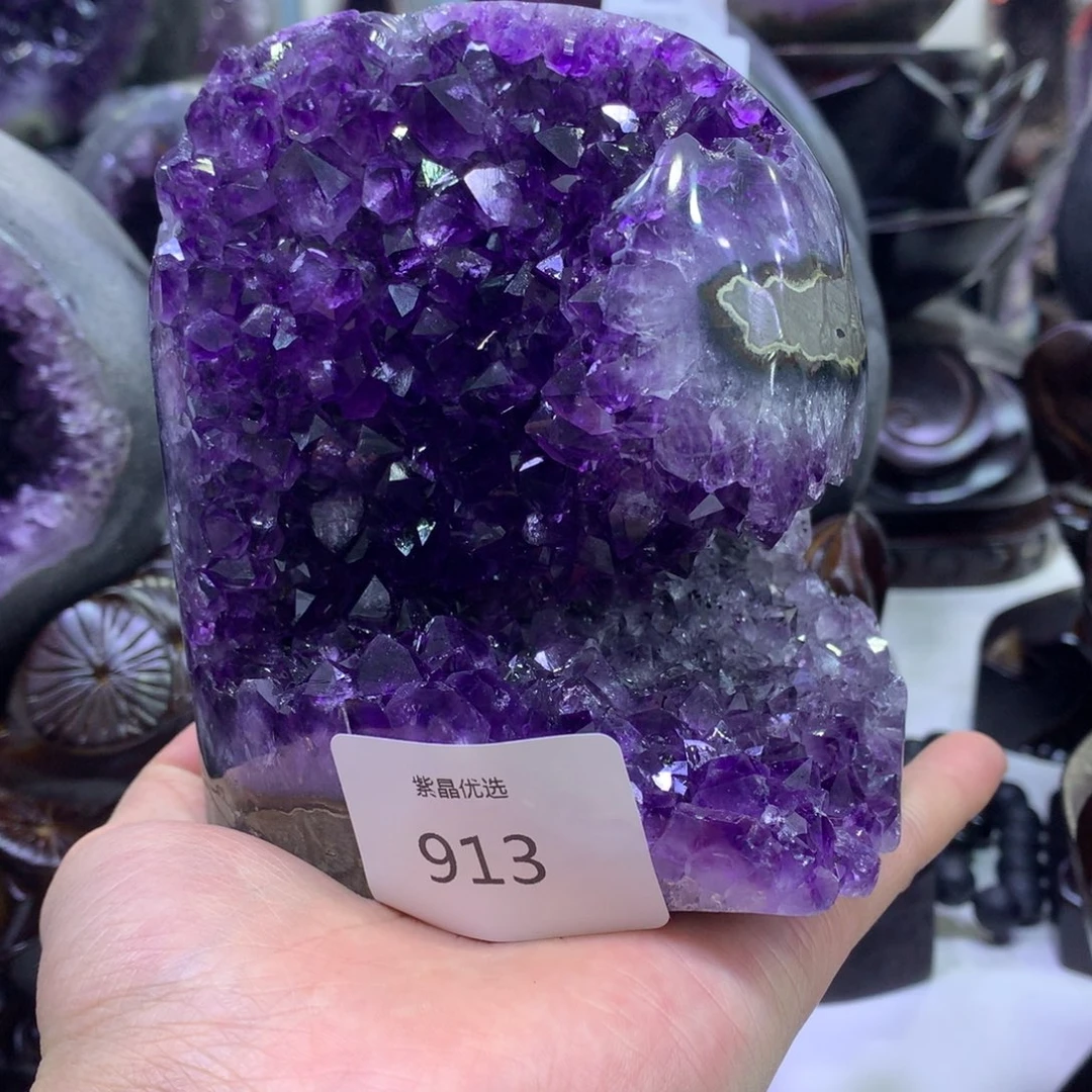 水晶紫水晶未镶嵌913