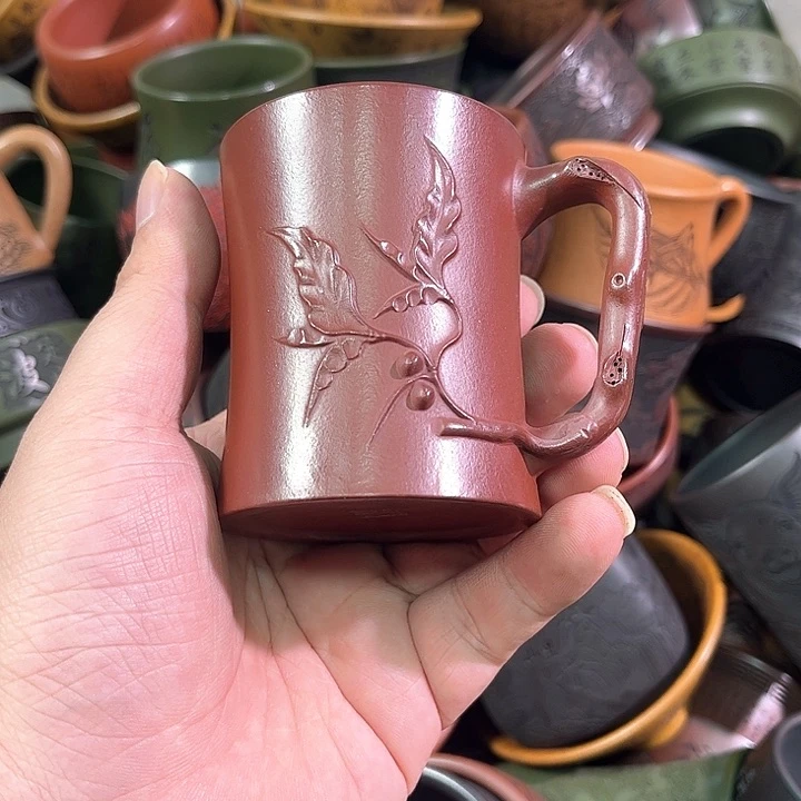 茶杯紫砂全手工紫砂主人杯