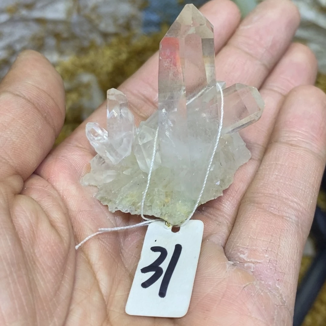 水晶水晶原石摆件未镶嵌