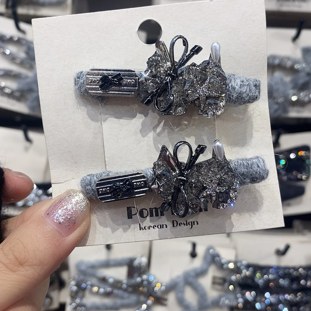 皮质铁合金鸭嘴夹