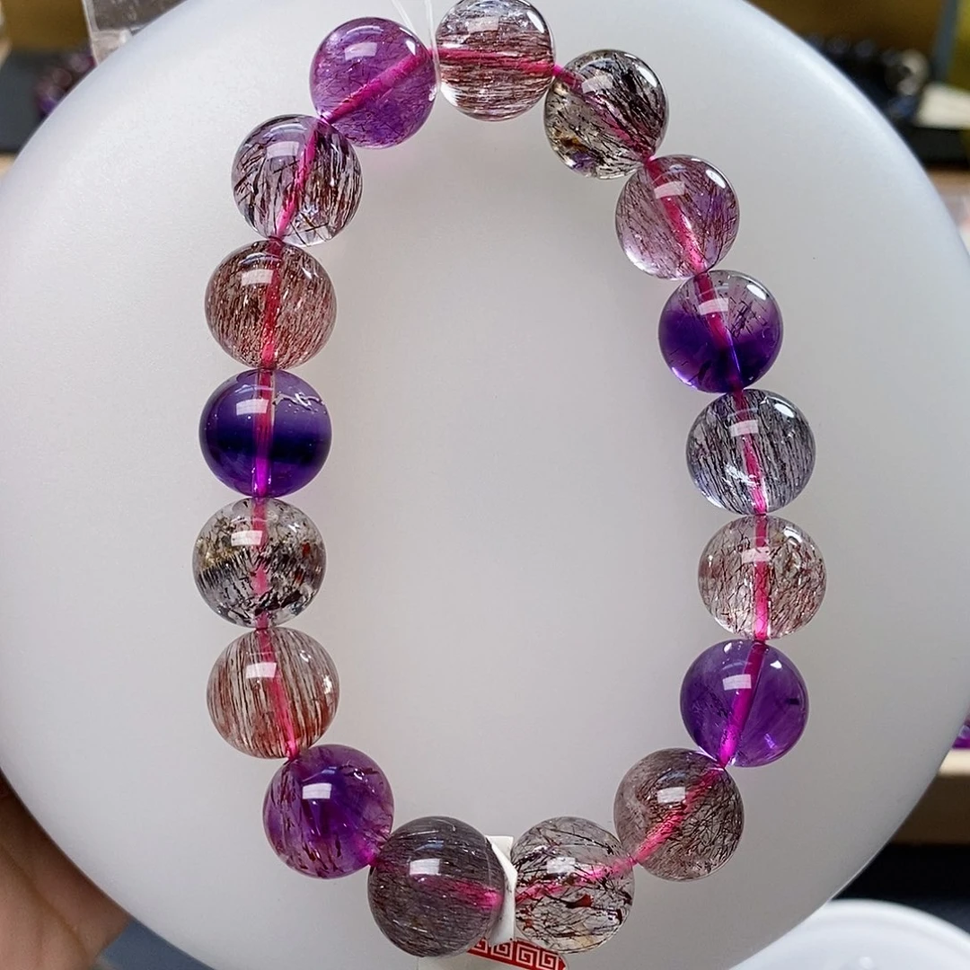 未镶嵌手链水晶12.6超七高透J770