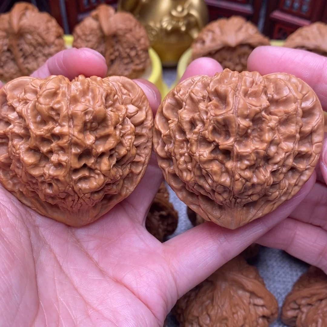 忘***记文玩核桃把件全品官帽52尺