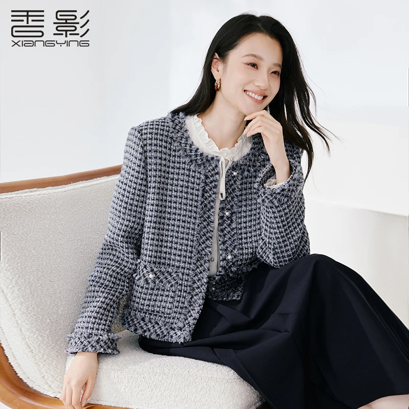 【粉丝专享】F85A616短外套香影经典小香风短外套女秋季新款含羊