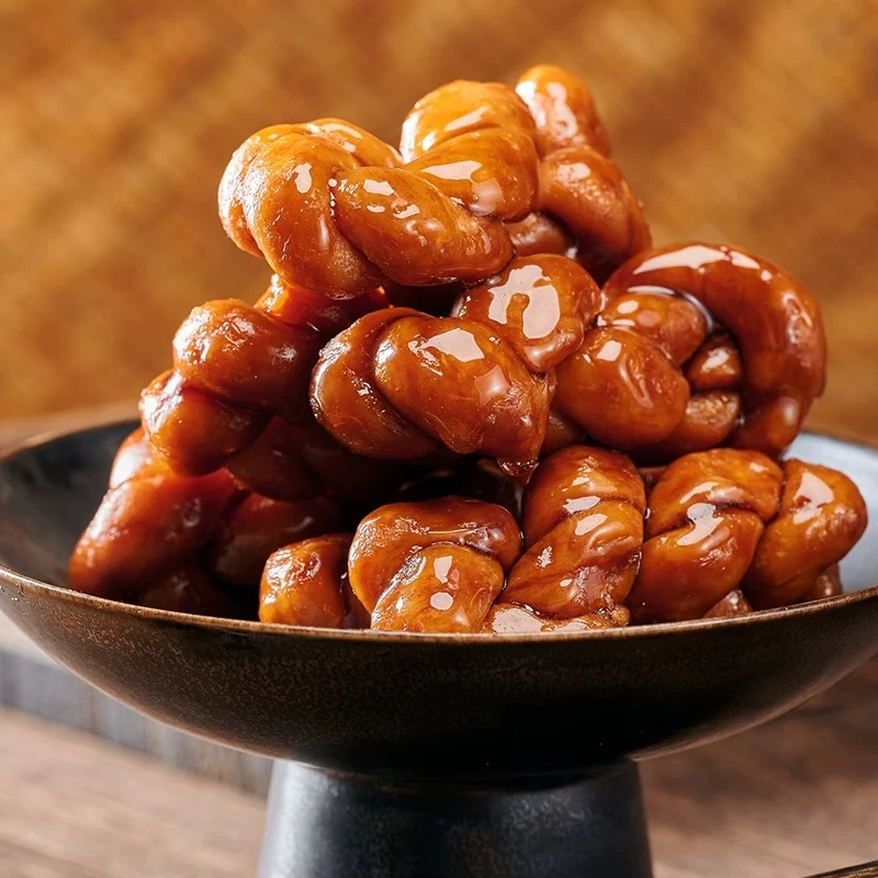 【妞妞专属】肉松麻花原味肉松海苔香辣味手工制作酥脆解馋