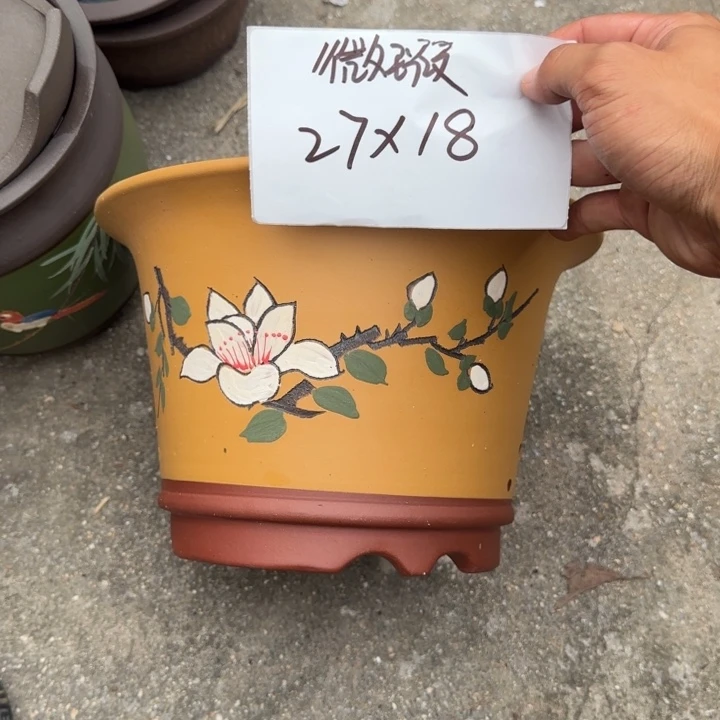 紫砂花盆特价清仓