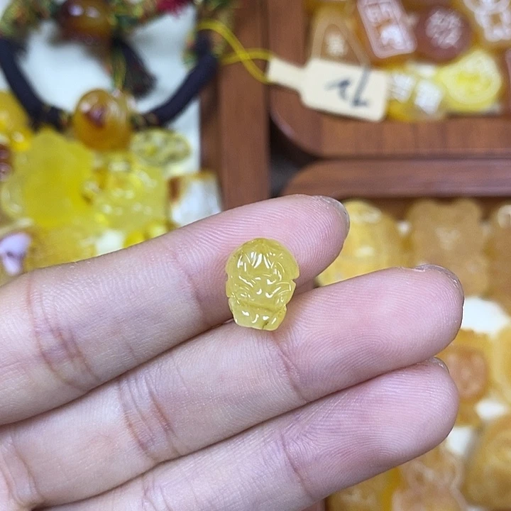 橄榄核吊坠小貔貅43