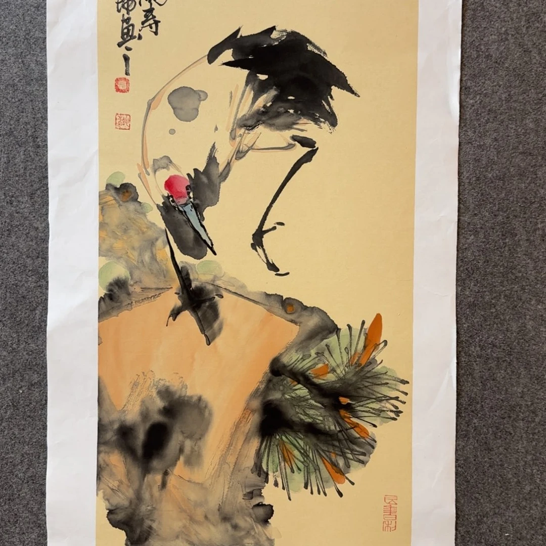 国画邢坤老师手绘作品